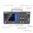 Hantek DSO2C10 Digital Oscilloscope 2 Channels 100Mhz USB Storage Oscilloscope 1GSa/s Sample Rate