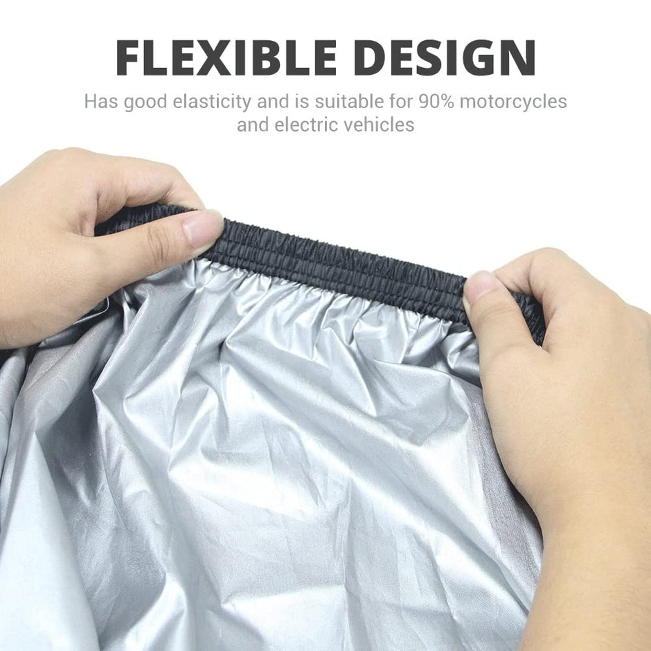 Motorbike Cover XXL Size, Dustproof & Waterproof Bike Cover with Elastic Bottom amiciKart c0tmiz-hs.myshopify.com