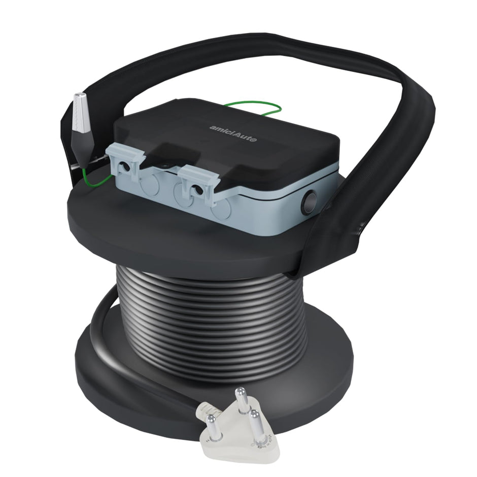 EV Charging Extension Board Digital Energy Meter with Waterproof & ON/Off Switch for Outdoor EV Charging Solution