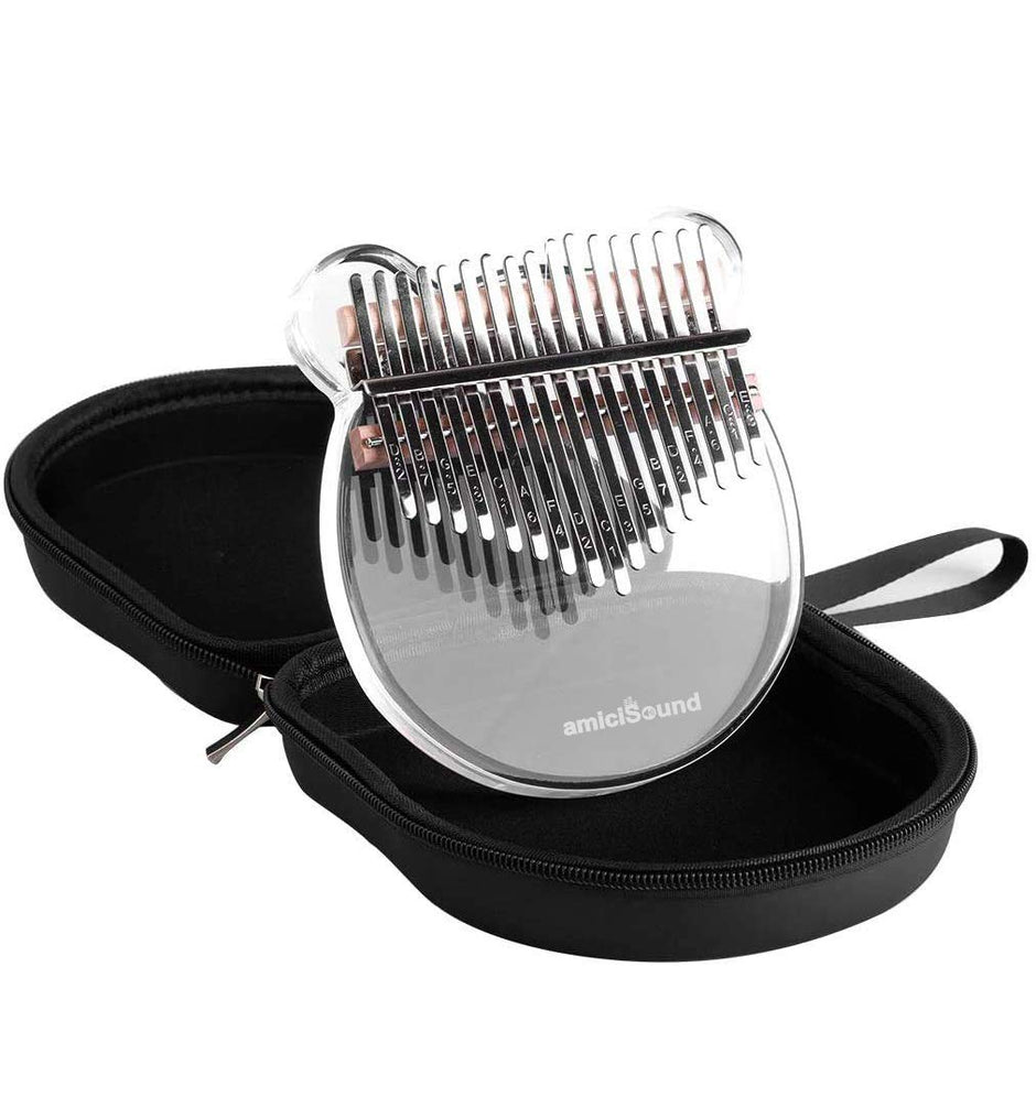 Thumb Piano, Musical Instrument Kalimba with Engraved Notes and Tuning Hammer amiciKart c0tmiz-hs.myshopify.com