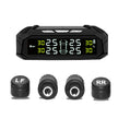 Solar Powered Car TPMS, Wireless Tyre Pressure Monitoring System with External Sensor amiciKart