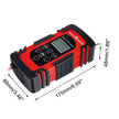 8A Automatic Car Battery Charger, 4-Stage Intelligent Battery Maintainer (12V/24V-Lead Acid Battery)
