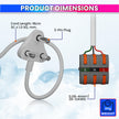 Secure Connect Plug Top with Color Coded Wire Connector (6Amp, 230 VAC)