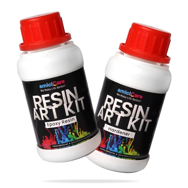Premium Epoxy Resin Art Kit – Crystal Clear High Gloss Resin for DIY Crafts ( 150ml )
