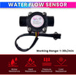 G1/2 Water Flow Sensor – Hall Effect, 1–30L/min Range, Accurate Water Flow Measurement