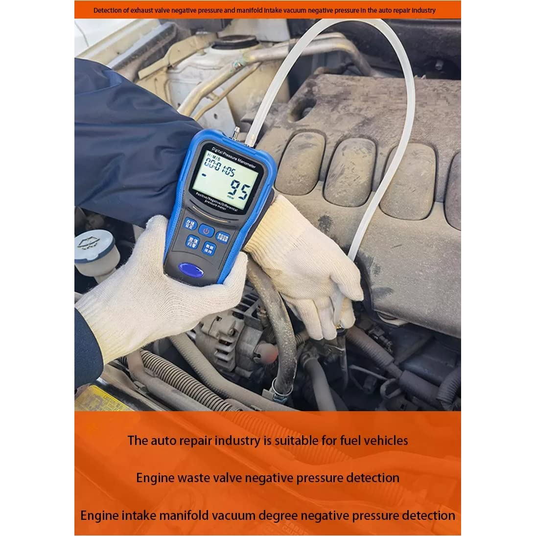 Digital Air Pressure Tester, Handheld Manometer with 11 Units, Data Record & Backlight amiciKart c0tmiz-hs.myshopify.com