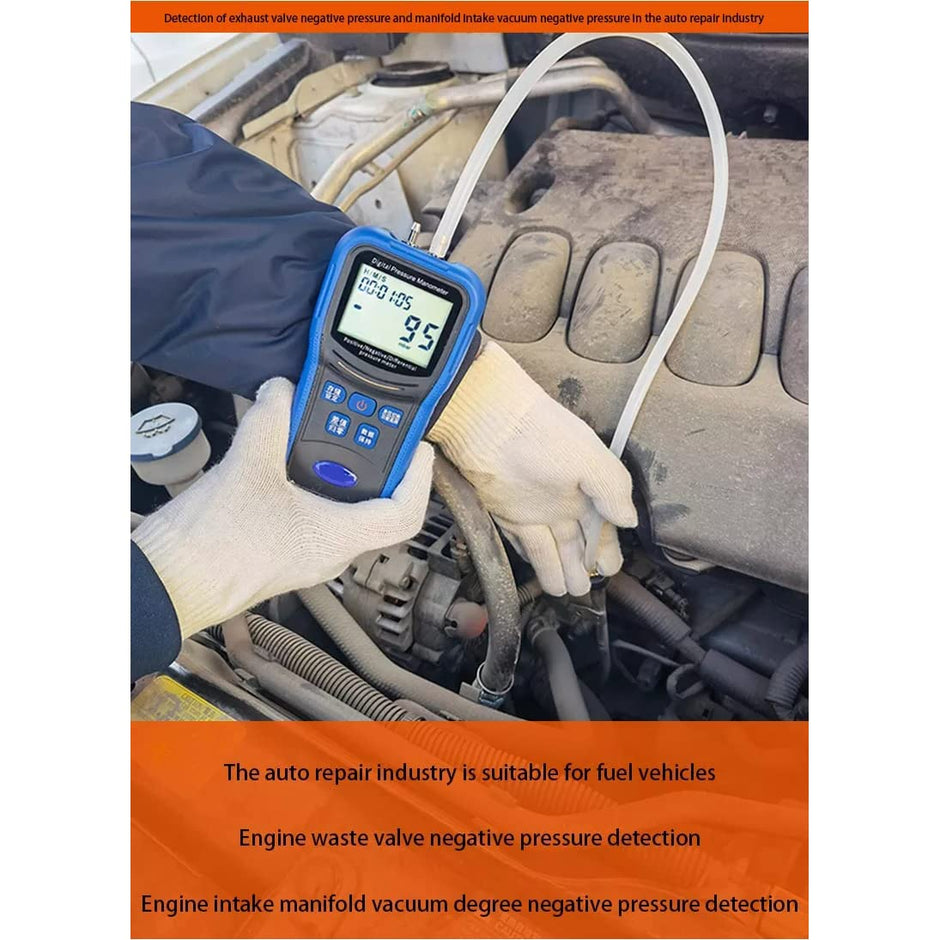 Digital Air Pressure Tester, Handheld Manometer with 11 Units, Data Record & Backlight amiciKart c0tmiz-hs.myshopify.com