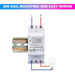 4-in-1 Digital Timer Switch Relay – Programmable 7-Day, Countdown, Pulse & Cycle, DIN Rail