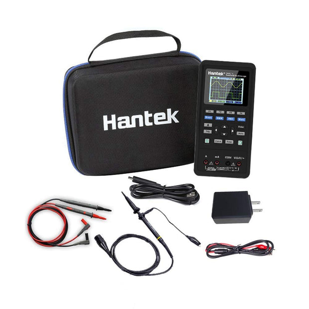 Hantek Dual Channel Oscilloscope Multimeter USB Portable 40Mhz Tester Kit (Hantek 2C42), Battery Powered