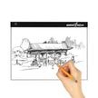 LED Lighted Drawing Board A3 Size, Non-Digital Tracing Board for Drawing, Sketching, etc.