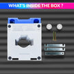 Industrial Grade Current Transformer CT Coil (Class 0.5) 0.66kV Rated Voltage & Digital Display