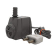Submersible Pump with 80cm Water Lift and 400L/H Flow (Black, 9W)