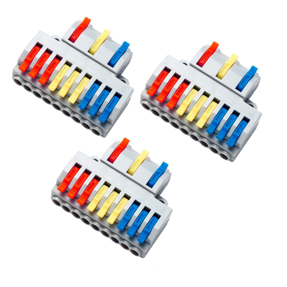 Electrical Wire Connector-Quick-Connect Terminal Blocks for Efficient Power Distribution