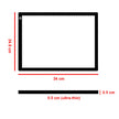 Ultra-Thin Portable LED Drawing Board A4 Size Tracing Board USB Powered