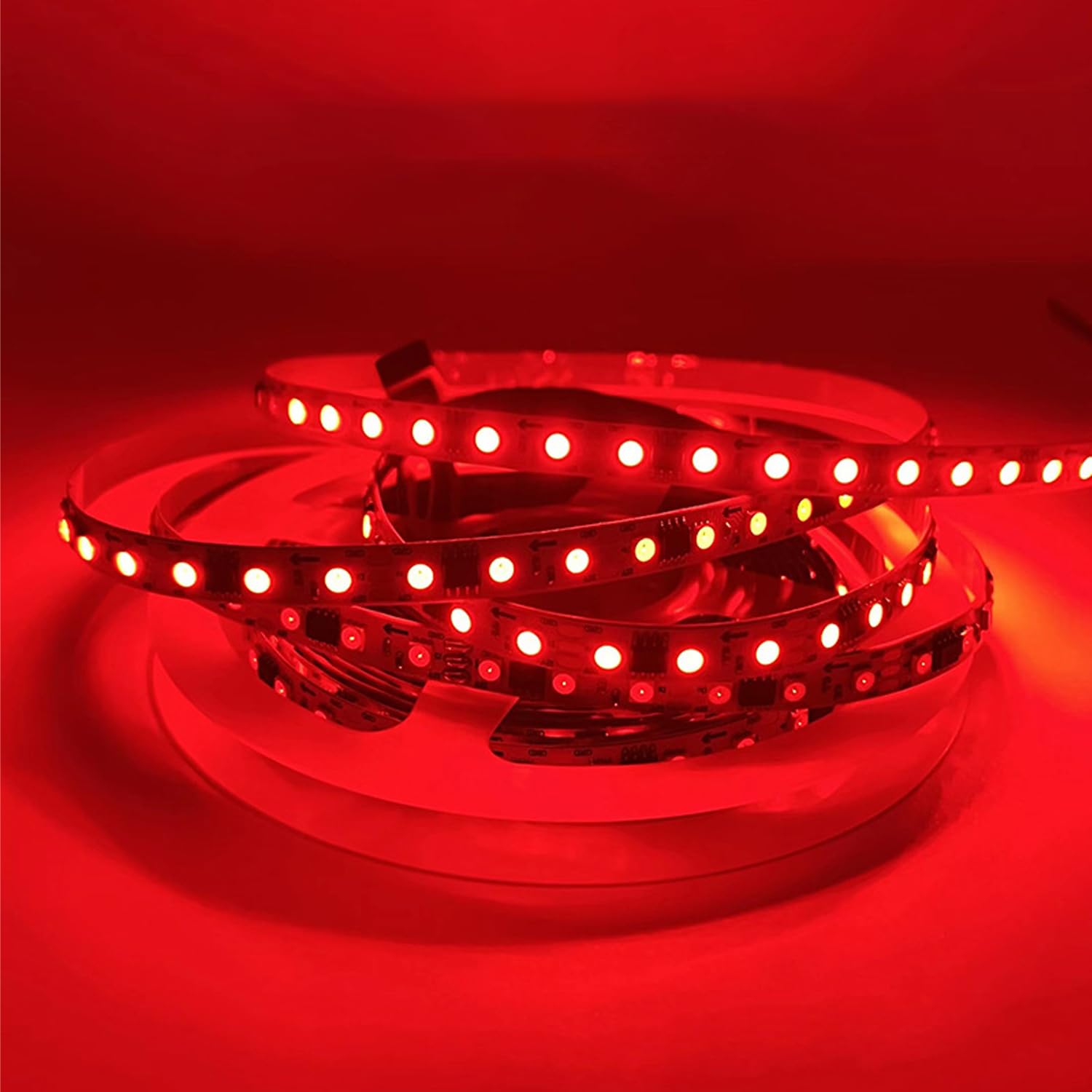 5M LED Strip Light Flexible Decor String Lighting For festivals Or Home Decoration with 12V Adapter (120 LEDs/m) amiciKart c0tmiz-hs.myshopify.com