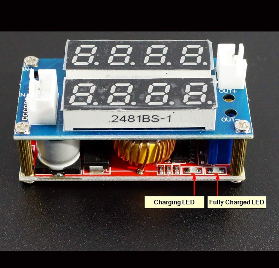 2 in 1 DC-DC 5A Buck Convertor Adjustable Power CC/CV Step-Down Charge Power Supply Module amiciKart c0tmiz-hs.myshopify.com