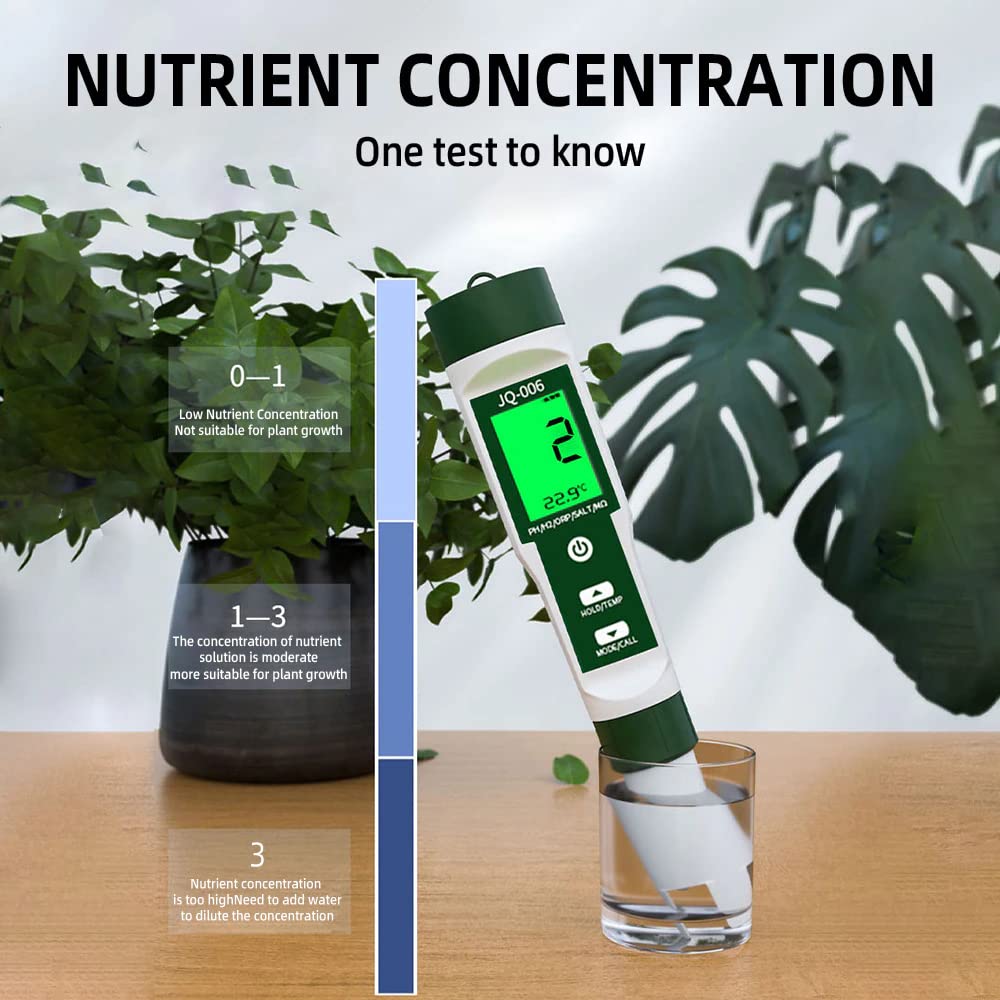 Digital Water Quality Tester TDS, EC & Temperature Meter with Auto Calibration & High Accuracy amiciKart