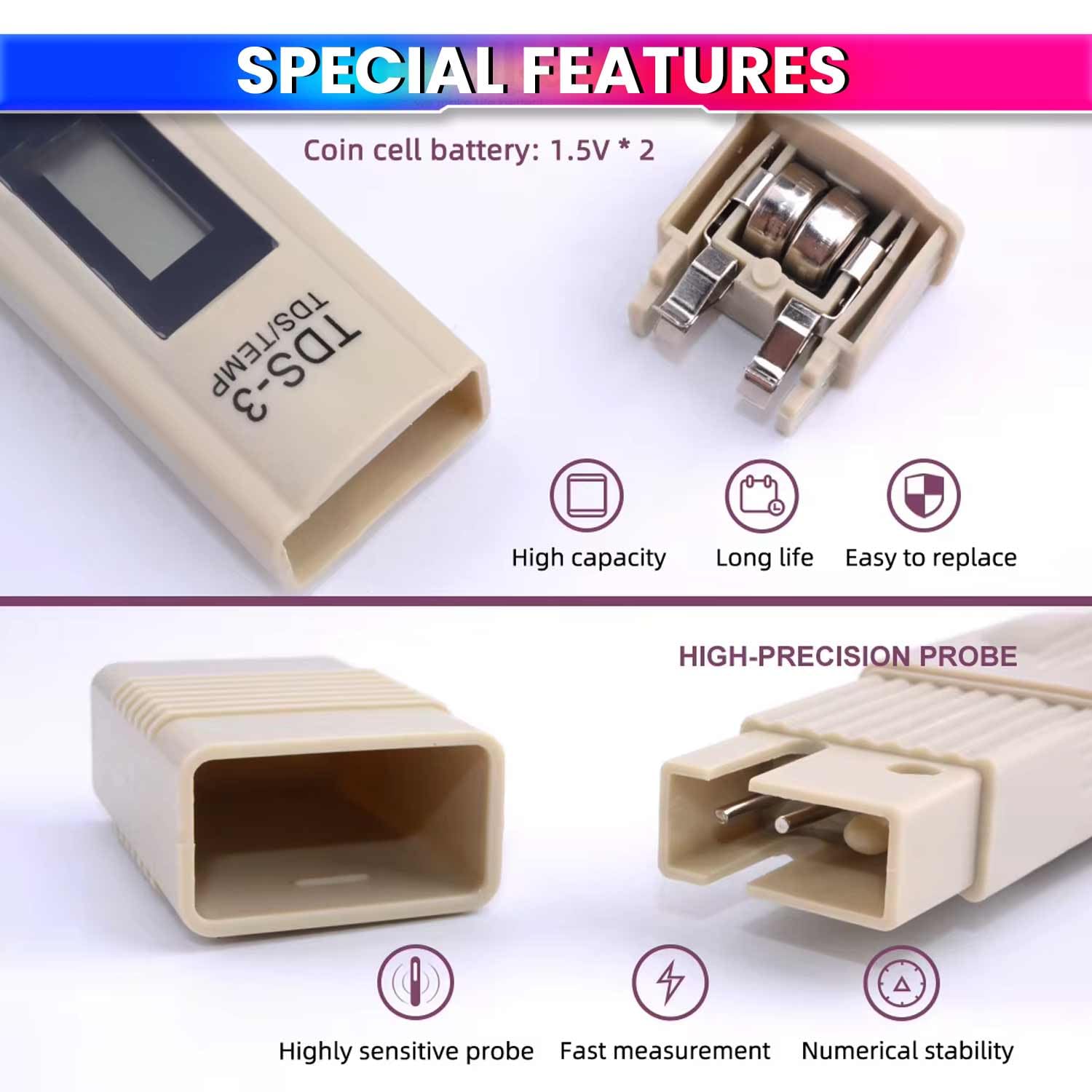 Digital TDS Meter Pen – 9999PPM Water Quality Tester with Temp Display for RO, Aquarium, Hydroponics amiciKart c0tmiz-hs.myshopify.com