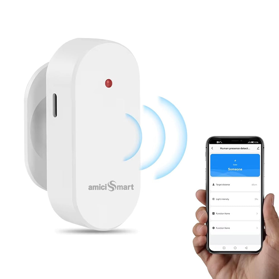 24G mmWave Human Presence Sensor WiFi Radar Detector for Smart Home | App Control
