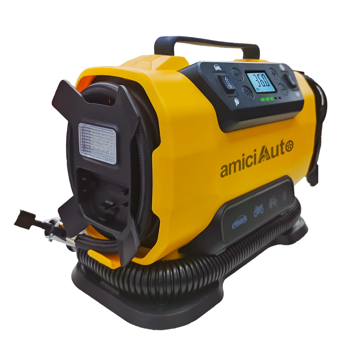 Dual Power AC/DC Inflator & Deflator with Tubeless Tyre Puncture Repair Kit amiciKart c0tmiz-hs.myshopify.com