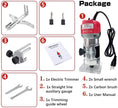 800W Electric Wood Trimmer 220V 30000RPM 6mm Collect Chuck Woodworking Tool for Wood Trimming