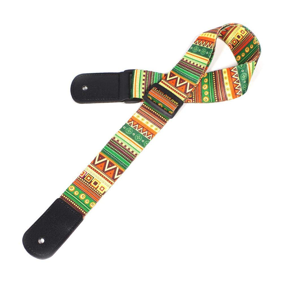 Printed Design Nylon Sling Strap Belt For Guitar amiciKart