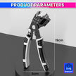 Multifunction Wire Cutter & Stripper with Safety Lock – Crimpin , Cutting Tool  Electrical Wires