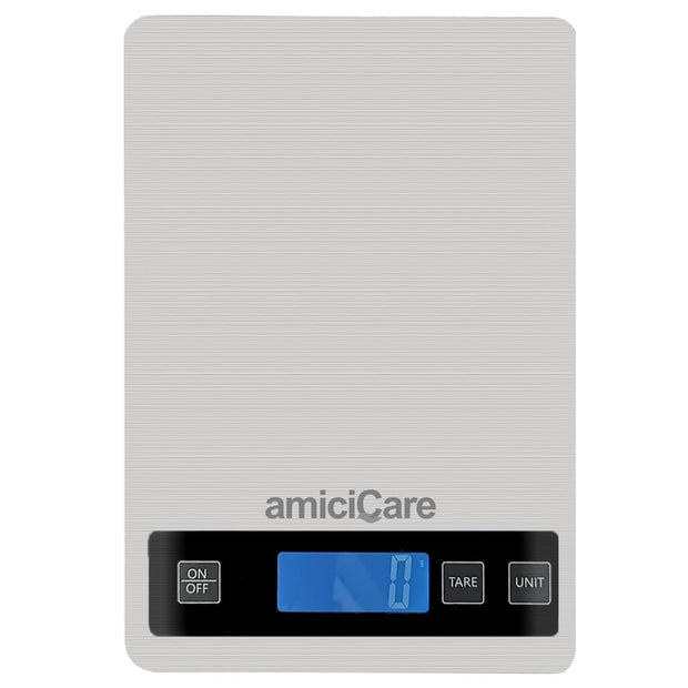 Digital Food Nutrition Measurement Scale (5g~15kg), 1g Precision, AiFresh Mobile App amiciKart