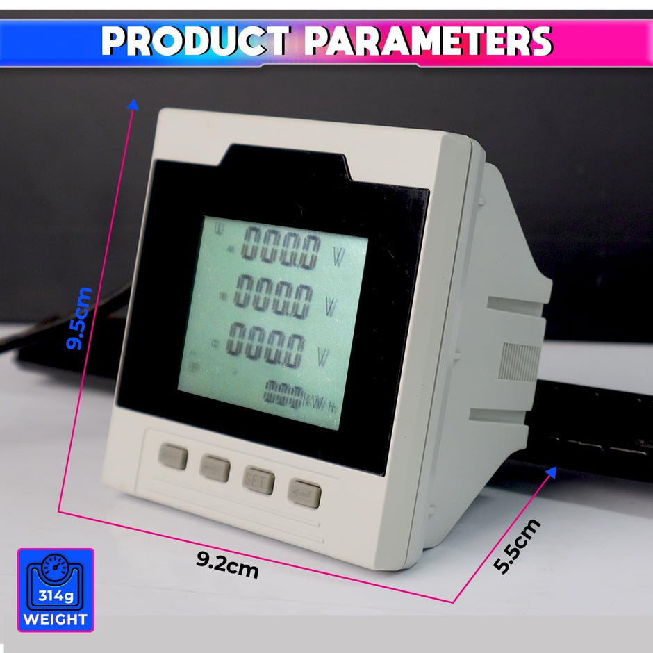 Industrial Grade Current Transformer CT Coil (Class 0.5) 0.66kV Rated Voltage & Digital Display amiciKart