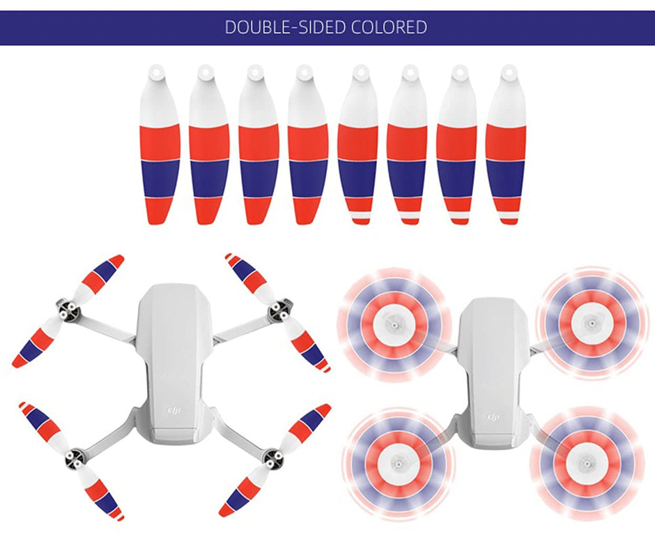 DJI Mavic Mini 1/2 Propellers, Light-Weight and Low-Noise Multicolor Propellers for Drone amiciKart c0tmiz-hs.myshopify.com