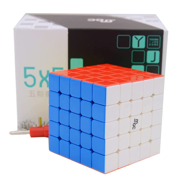 MGC 5x5 Magnetic Speed Cube, Stickerless Smooth Puzzle for Kids & Adults