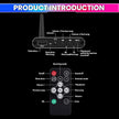Bluetooth 5.4 Audio Receiver & Transmitter with Mic, Remote, aptX-LL, Dual Connection, 3.5mm AUX