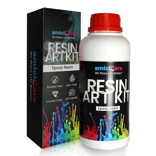 Non-Toxic Crystal Clear Epoxy Resin 500 ml