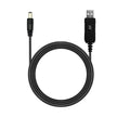 USB Power Line DC 5V to 5V Converter Adapter Cable with 2.1x5.5mm DC Plug
