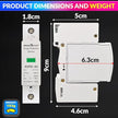 AC Surge Protector Device Lightning Protection Device with Colour Status Indicator
