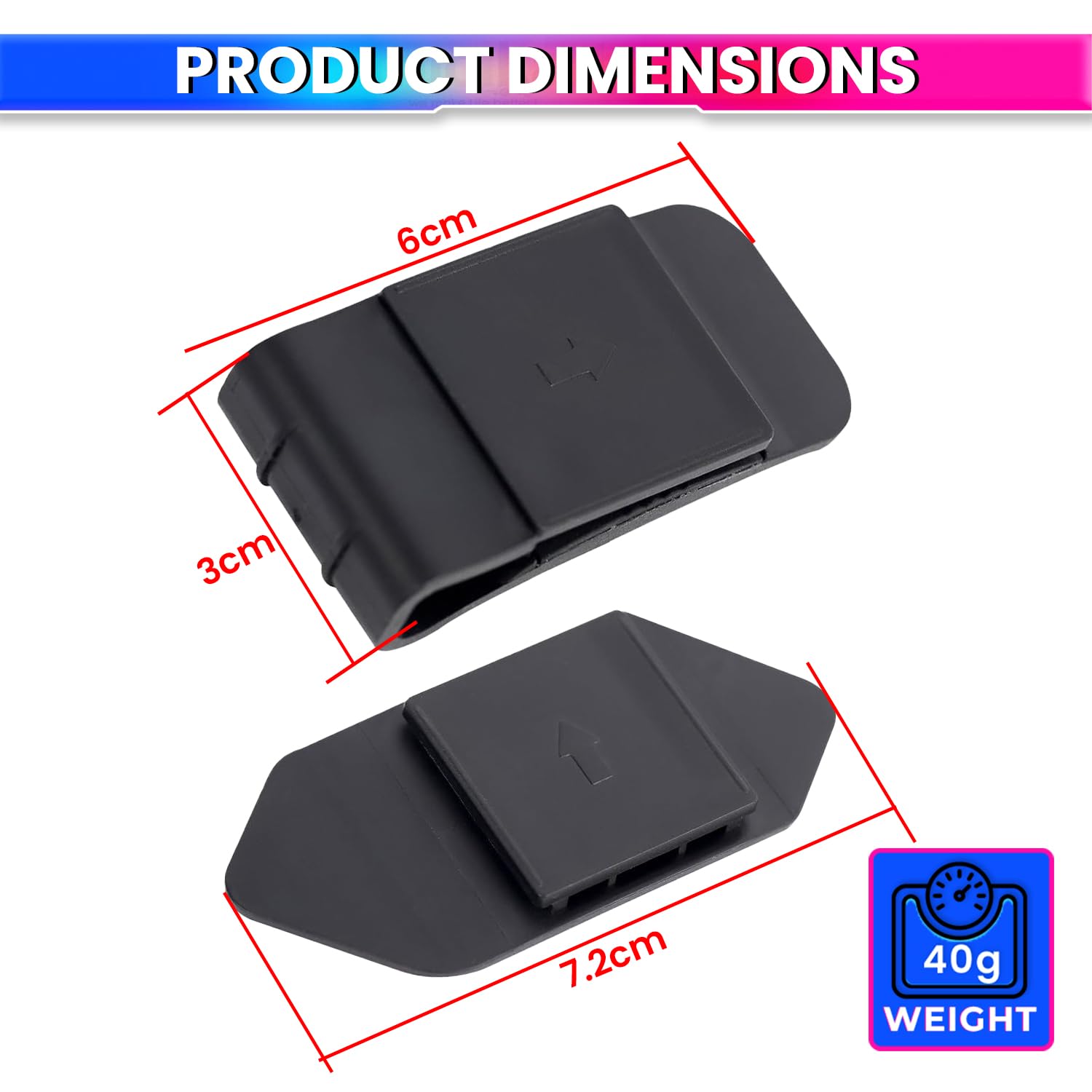 Intercom Mounting Clip Compatible with Ejeas V6, V6 Pro, V4 Plus Intercom amiciKart c0tmiz-hs.myshopify.com