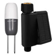 WIFI Smart Solar Water Timer & Irrigation Controller with DN20 Valve and Soil Moisture & Temperature Sensor, IP65 Waterproof, Solar + Type-C Rechargeable amiciKart