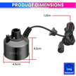 Ultrasonic Mist Maker Fogger Atomizer Spray Machine With Auto Shut-Off For Parties & Function