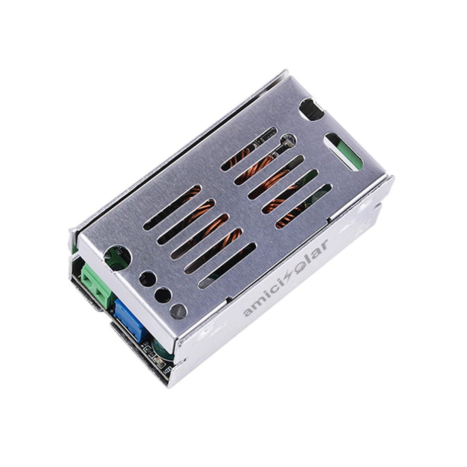 amiciSolar 6A DC-DC Buck Converter 10-90V to 1.5V-60V Step-down Power Voltage Regulator Module – Adjustable Output for Electronics & more