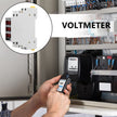 amiciSense 3-Phase Voltage Meter, AC 80~500V Mini Voltage Tester with 3 LED Display & 1.8cm Wide Only