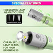 Mini Rechargeable LED Torch – 3W Flashlight with 3 Modes, Type-C Charging