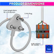 Secure Connect Plug Top with Color Coded Wire Connector (16Amp, 230 VAC)