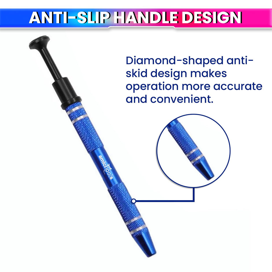 Object Grabber 4-Claw Pickup Tool | Stainless Steel Precision Grabber | amiciKart