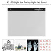 LED Lighted Drawing Board A3 Size, Non-Digital Tracing Board for Drawing, Sketching, etc.