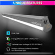 amiciCare 20W Tubelight for Off-Grid Solar System, Flicker-Free | Energy-Efficient | Voltage Range DC LED Batten 10~30VDC Power Supply (Pack of 2)