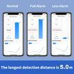 WiFi Ultrasonic Liquid Level Water Tank Monitor Sensor | Real-Time SmartLife APP Alerts