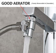 Tap Diverter Valve Faucet Splitter, Water Tap Connector with F22 Input with M24 Adapter