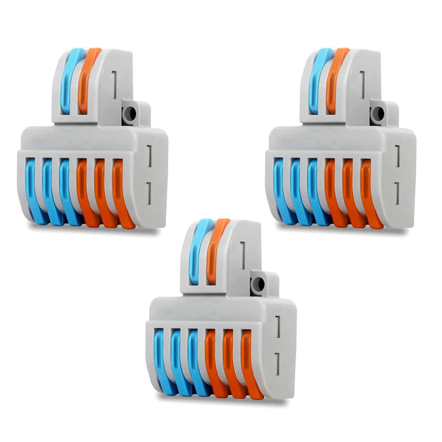 Electrical Wire Connector-Quick-Connect Terminal Blocks for Efficient Power Distribution