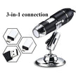 1000X USB Digital Microscope with 8 LED Adjustable Brightness and 0.3M HD Camera amiciKart