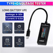 6-in-1 Digital LCD Type-C Charger Tester – Voltage, Current, Time, mAh, & Wh Detector